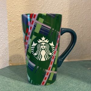 💛Starbucks Christmas 2020 Coffee Mug Cup Plaid Green